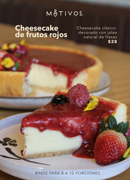 Cheesecake de Frutos Rojos - MOTIVOS