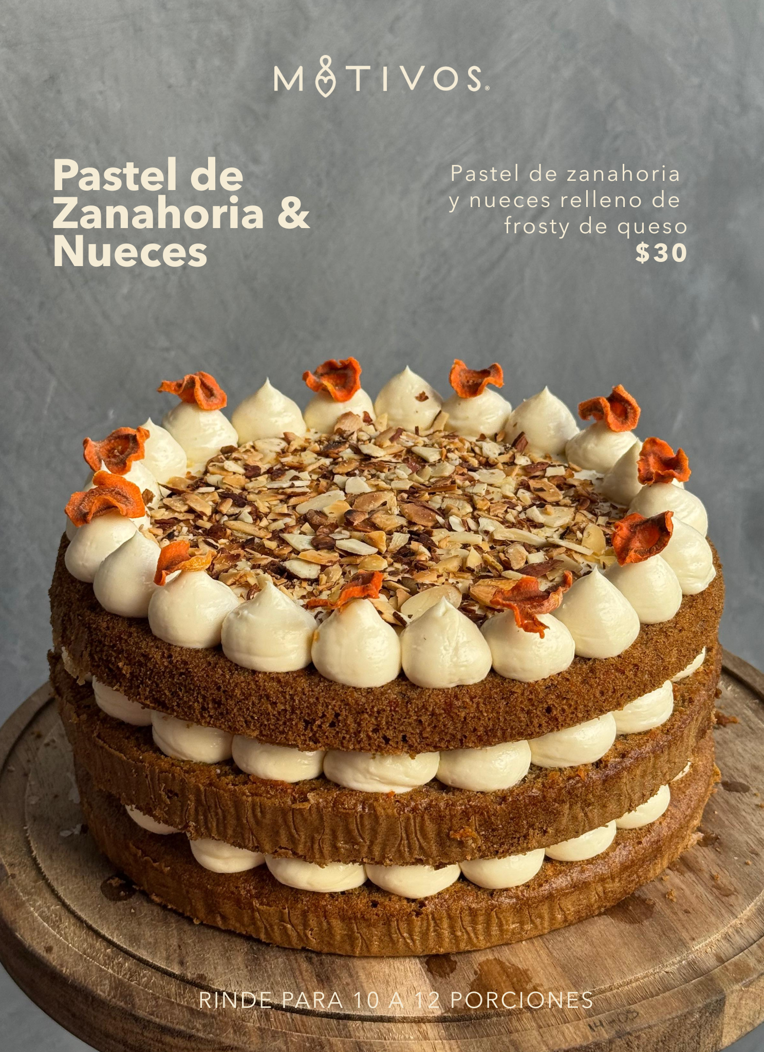 Carrot Cake - MOTIVOS